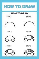 How to Draw for Kids Easy vector