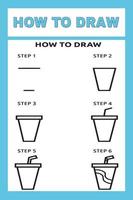 How to Draw for Kids Easy vector