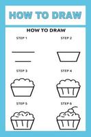 How to Draw for Kids Easy vector