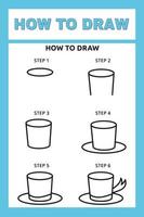 How to Draw for Kids Easy vector