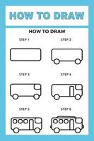 How to Draw for Kids Easy vector