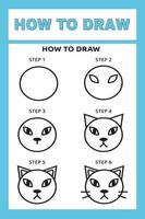 How to Draw Animals Step by Step vector