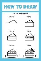 How to Draw for Kids Easy vector