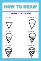 How to Draw for Kids Easy vector