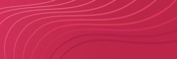 Abstract background. Pantone 2023 color Viva magenta. Vibrant pink horizontal rectangular web banner. Vector gradient illustration