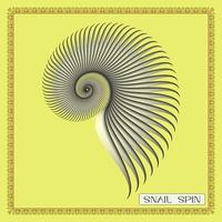 snail spin circle element SVG cut vector