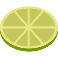 fruit. rondelle de citron vert png