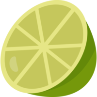 Obst. halbe Limette png