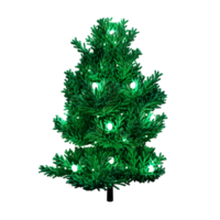 luz del árbol de navidad png