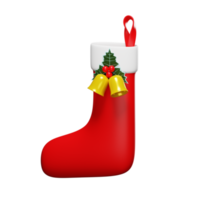 christmas red sock png