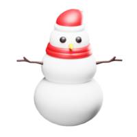 hombre de nieve de navidad png