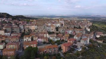 chianciano terme na região de chianti, toscana itália video