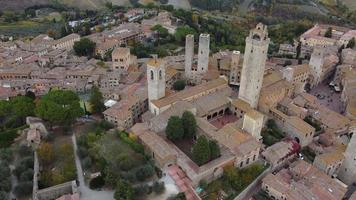 san gimignano antenn se i Toscana, Italien video