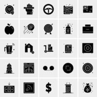 25 Universal Business Icons Vector Creative Icon Illustration to use in web and Mobile Related project