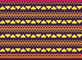Traditional pattern lampung indonesia lampung ethnic motif vector