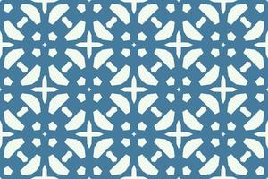 Winter Snowflake Christmas Seamless Pattern vector