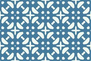 Winter Snowflake Christmas Seamless Pattern vector