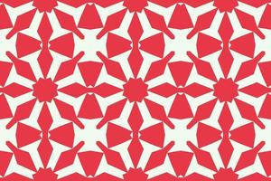 Winter Snowflake Christmas Seamless Pattern vector
