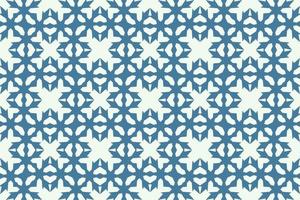 Winter Snowflake Christmas Seamless Pattern vector