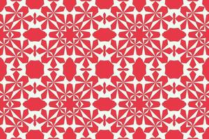 Winter Snowflake Christmas Seamless Pattern vector