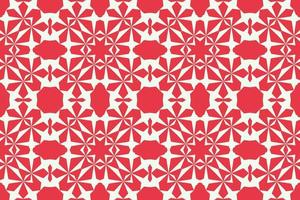 Winter Snowflake Christmas Seamless Pattern vector