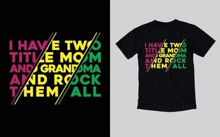 diseño de camiseta de tipografía de mamá, diseño de camiseta del día de la madre, camiseta de mamá amorosa