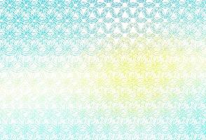 Light blue, yellow vector pattern with spheres.