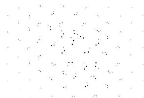 Light BLUE vector background with triangles, circles, cubes.