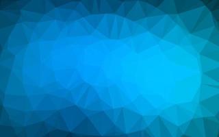 Light BLUE vector polygon abstract background.