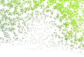 Light Green vector template with bent lines.