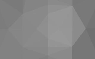 Light Silver, Gray vector polygonal template.