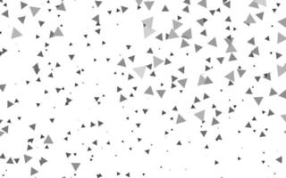 Light Silver, Gray vector pattern in polygonal style.