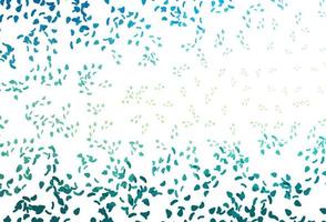 Light Blue, Yellow vector template with memphis shapes.