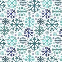 Snow flakes falling vector graphics, christmas snowflakes banner. Winter snow shapes decor. Windy flakes falling and flying winter seasonal weather vector.