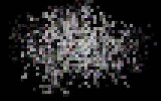 Dark Silver, Gray vector backdrop with rectangles, squares.