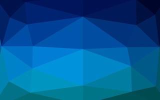 Light BLUE vector abstract polygonal layout.