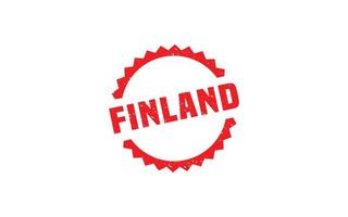 FINLAND stamp rubber with grunge style on white background vector