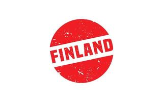 FINLAND stamp rubber with grunge style on white background vector