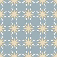 Abstract floral holiday seamless pattern. Floral ornamental texture. Artistic mosaic background vector