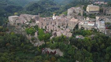 Sorano Aerial View in Tuscany, Italy video