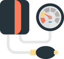 blood pressure monitor illustration in minimal style png