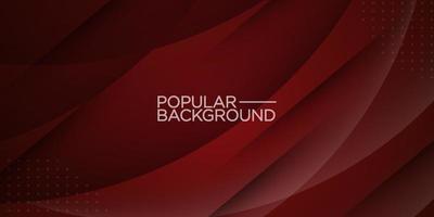 Popular dark red gradient illustration background with 3d mesh simple pattern. cool design and luxury.Eps10 vector