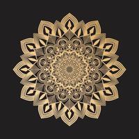 Mandala Design Decorative Pattern Decoration Snowflake vector