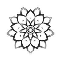 Mandala Design Decorative Pattern Decoration Snowflake vector