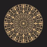 Mandala Design Decorative Pattern Decoration Snowflake vector