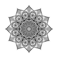 Mandala Design Decorative Pattern Decoration Snowflake vector