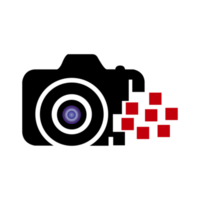 vlak stijl camera illustratie geïsoleerd Aan PNG transparant achtergrond