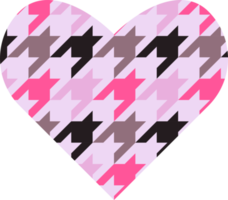 ícone de padrão de coração png