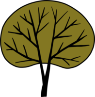 simplicity tree freehand drawing png