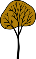 simplicity tree freehand drawing png